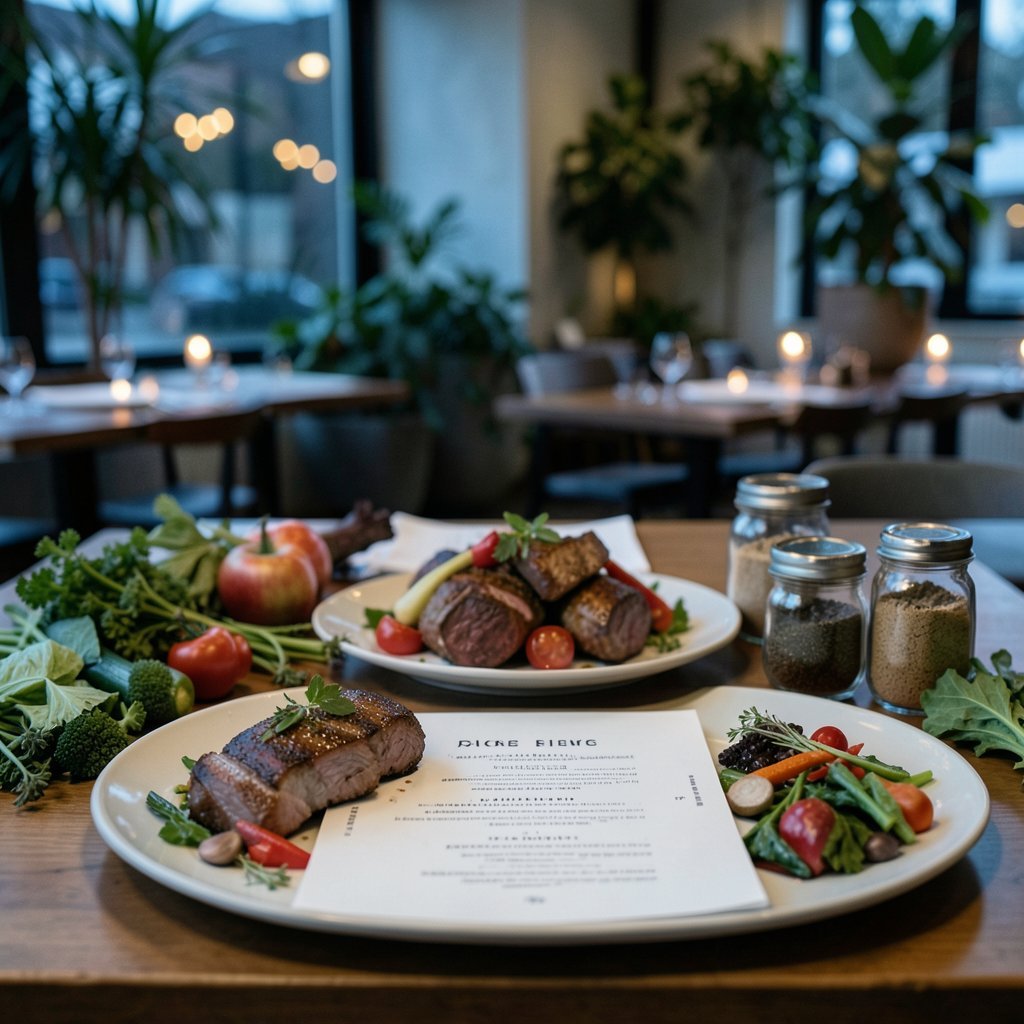 Estudo de Caso: Restaurantes que Sucesso com Cardápios Sustentáveis à Base de Carne