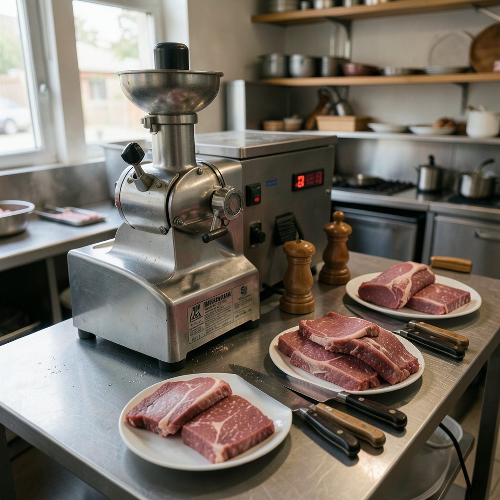 máquinas de processamento de carnes