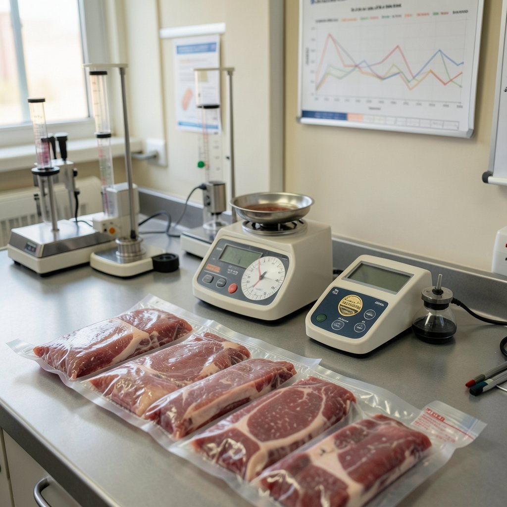 segurança e controle de qualidade em carnes