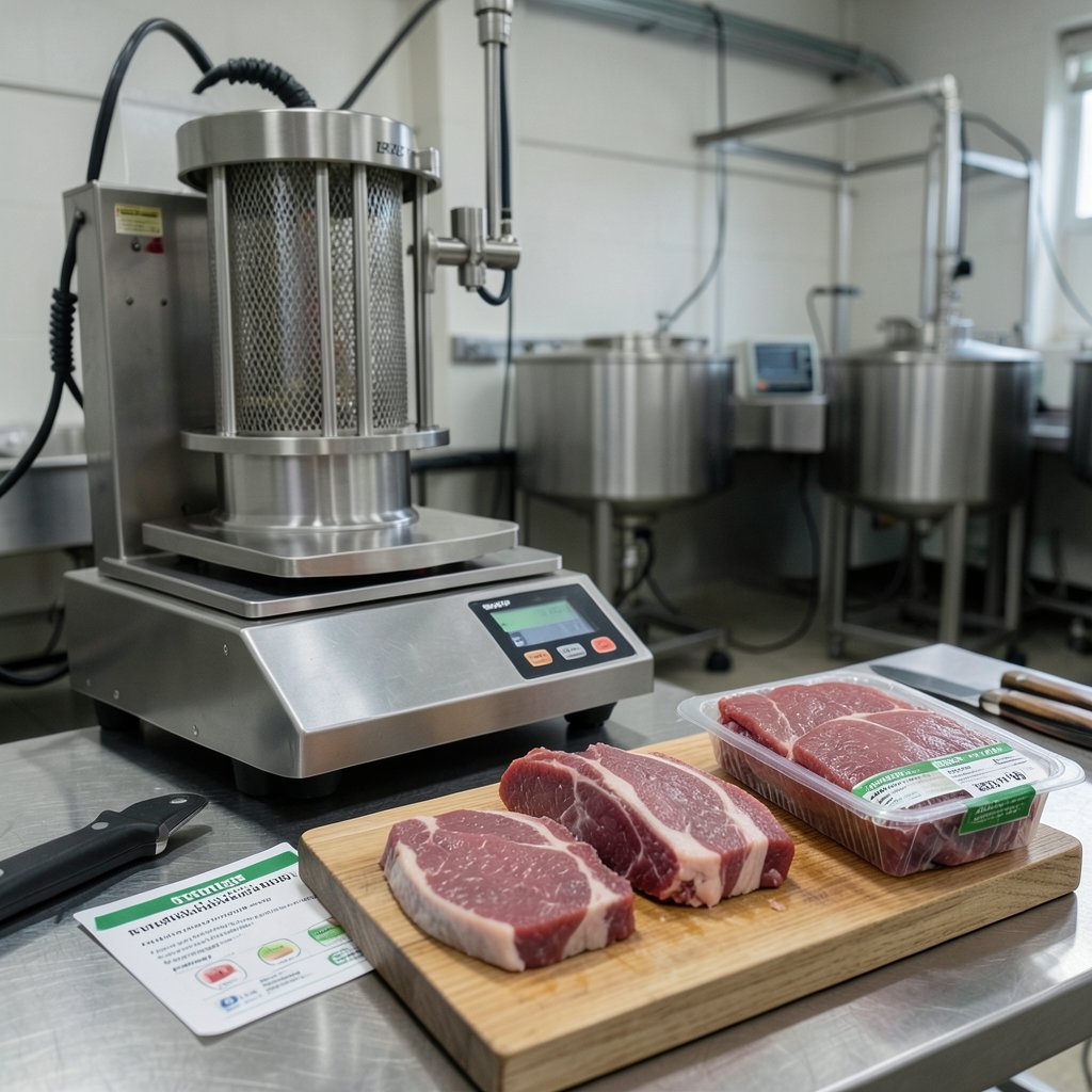 tecnologia no processamento de carnes