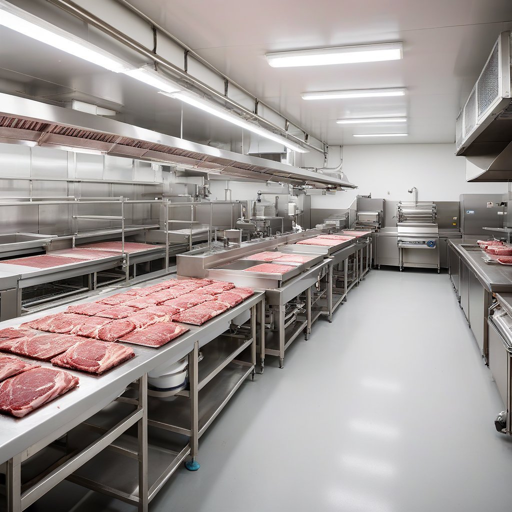 Comparativo: Equipamentos Higienizados vs. Não Higienizados na Indústria de Carnes